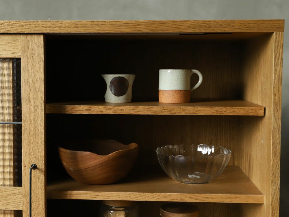 カデル スライドガラスローボード 1200 - a.depeche(アデペシュ)