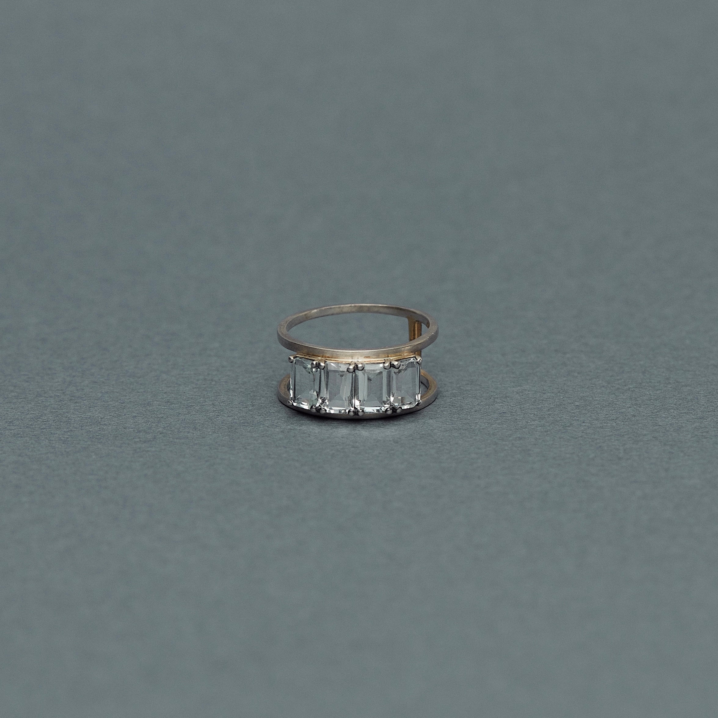 732 White Topaz | Hariri Ring – Adlin Hue