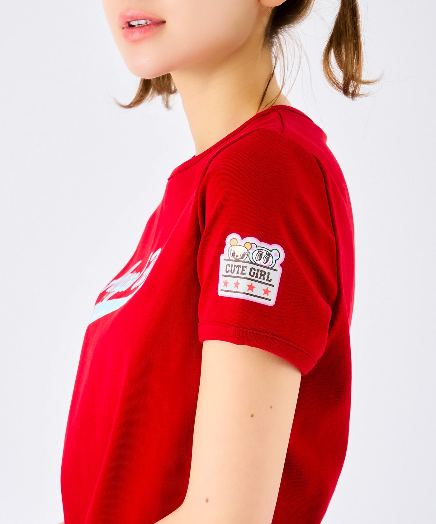 ANGEL BLUE｜エンジェルブルー 35周年クロップドTシャツ カットソー T