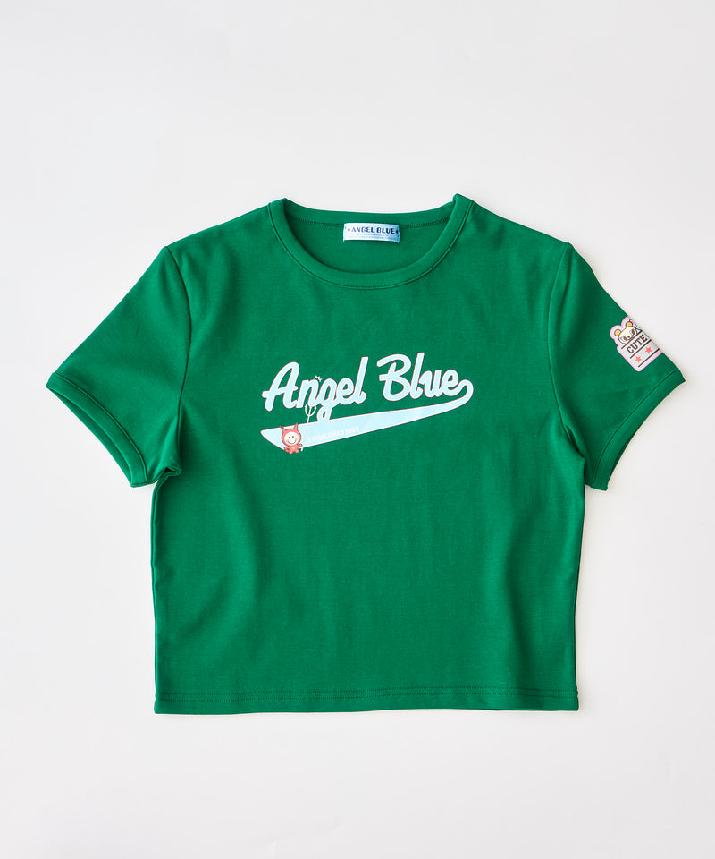 ANGEL BLUE｜エンジェルブルー 35周年クロップドTシャツ カットソー T