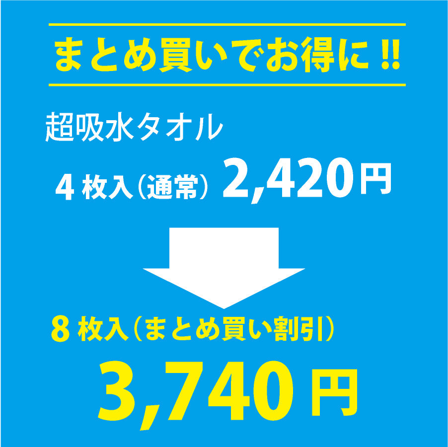 超吸水タオル4枚入り 洗車タオル 洗車用クロス – AD Watanabe