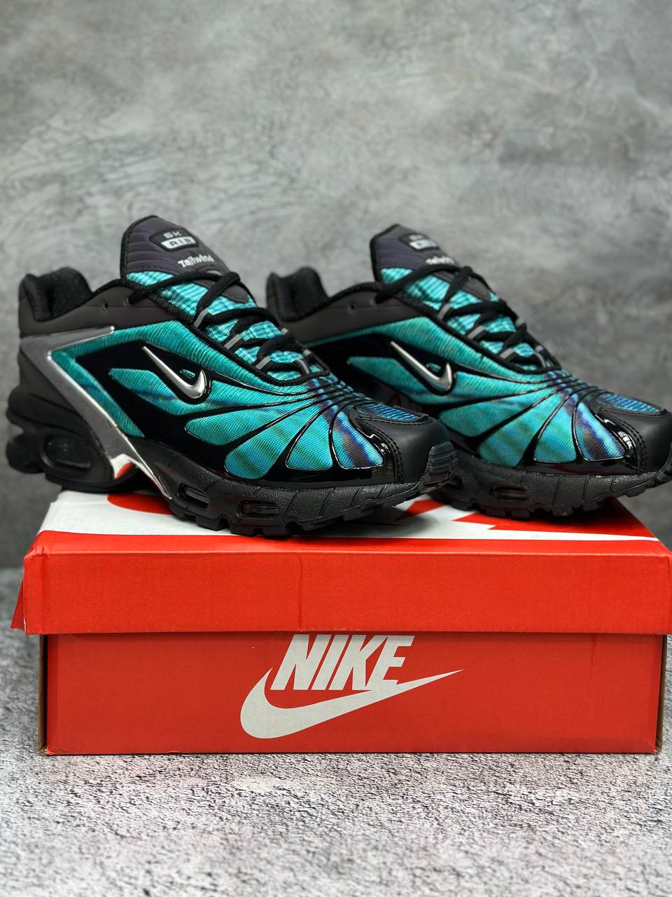 Male Nike Skepta x Air Max Tailwind 5 masculine sneakers of male