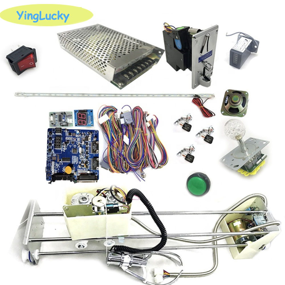 アーケード爪ゲーム自動販売機diyキットのおもちゃのクレーン機キット