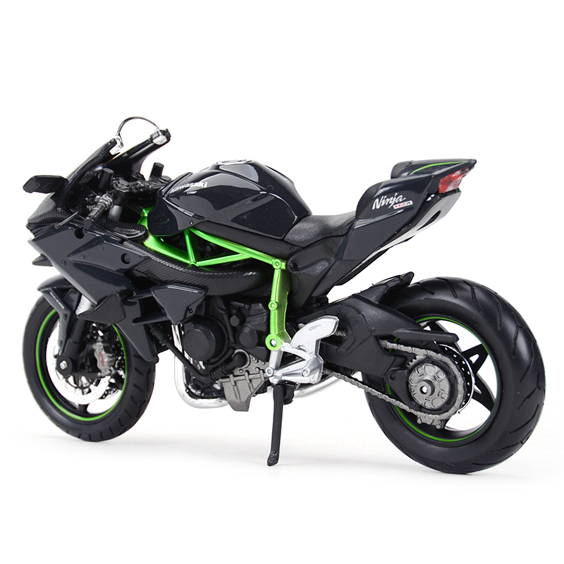 Maisto 1:12 Kawasaki Ninja H2 R Black Die Cast Vehicles
