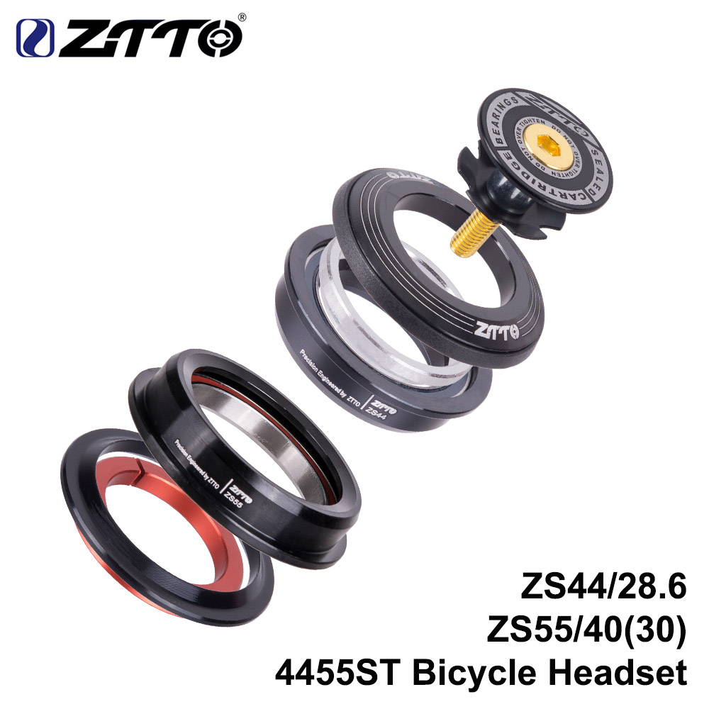Ztto-4455st mtbヘッドセット,z44 zs55,1.5インチおよび28.6mm