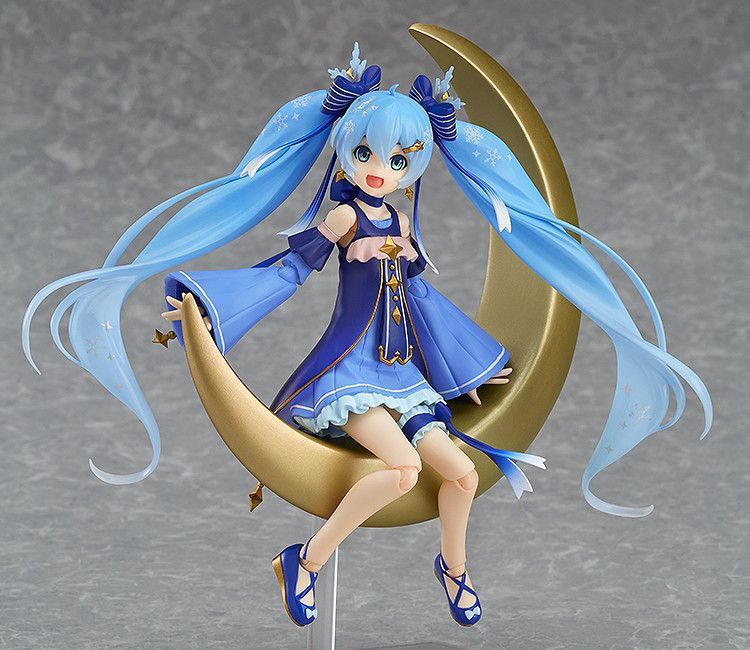 FIGMA EX-037 Twinkle Snow Ver. Miku Anime 15CM Action Figure Model