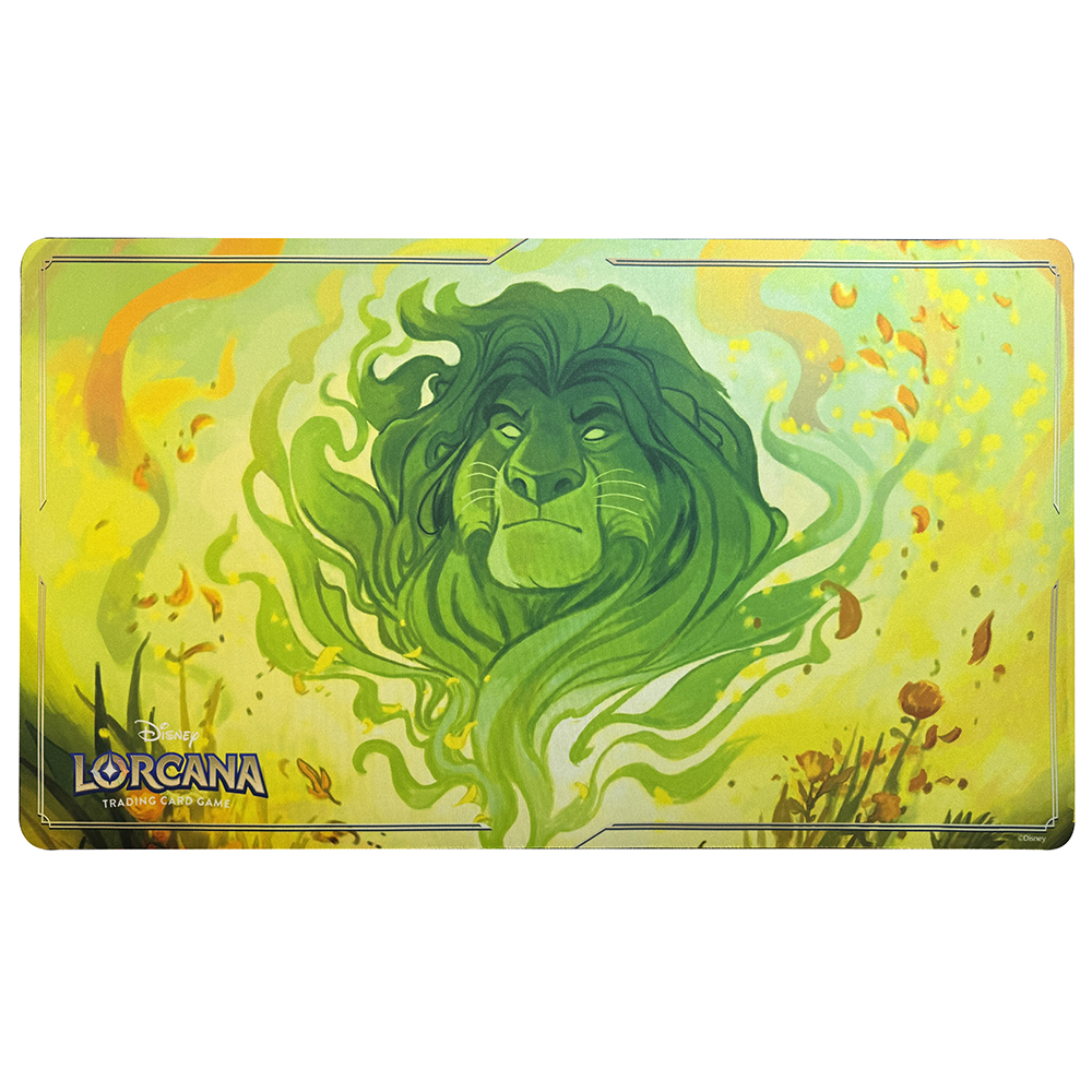 Lorcana-tcgゲームプレイマット、スティッチロックスター、エルザ精神