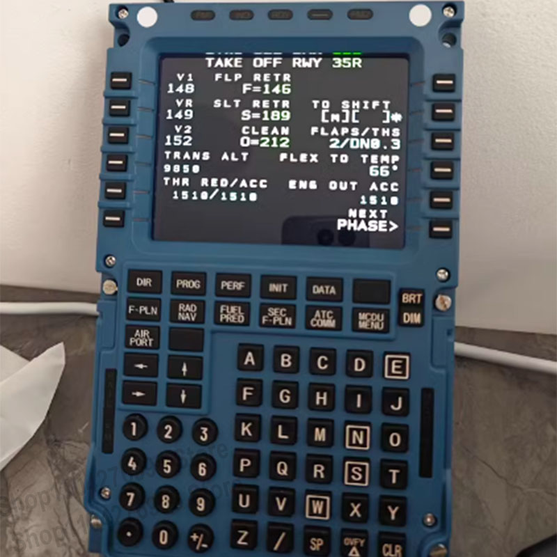 WINWING フライトシミュレーター MCDU Toliss Fenix 飛行制御