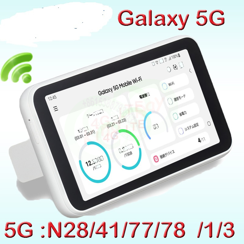 unlocked Galaxy 5G Mobile Wifi SCR01 4g 5g mifi with sim card slot