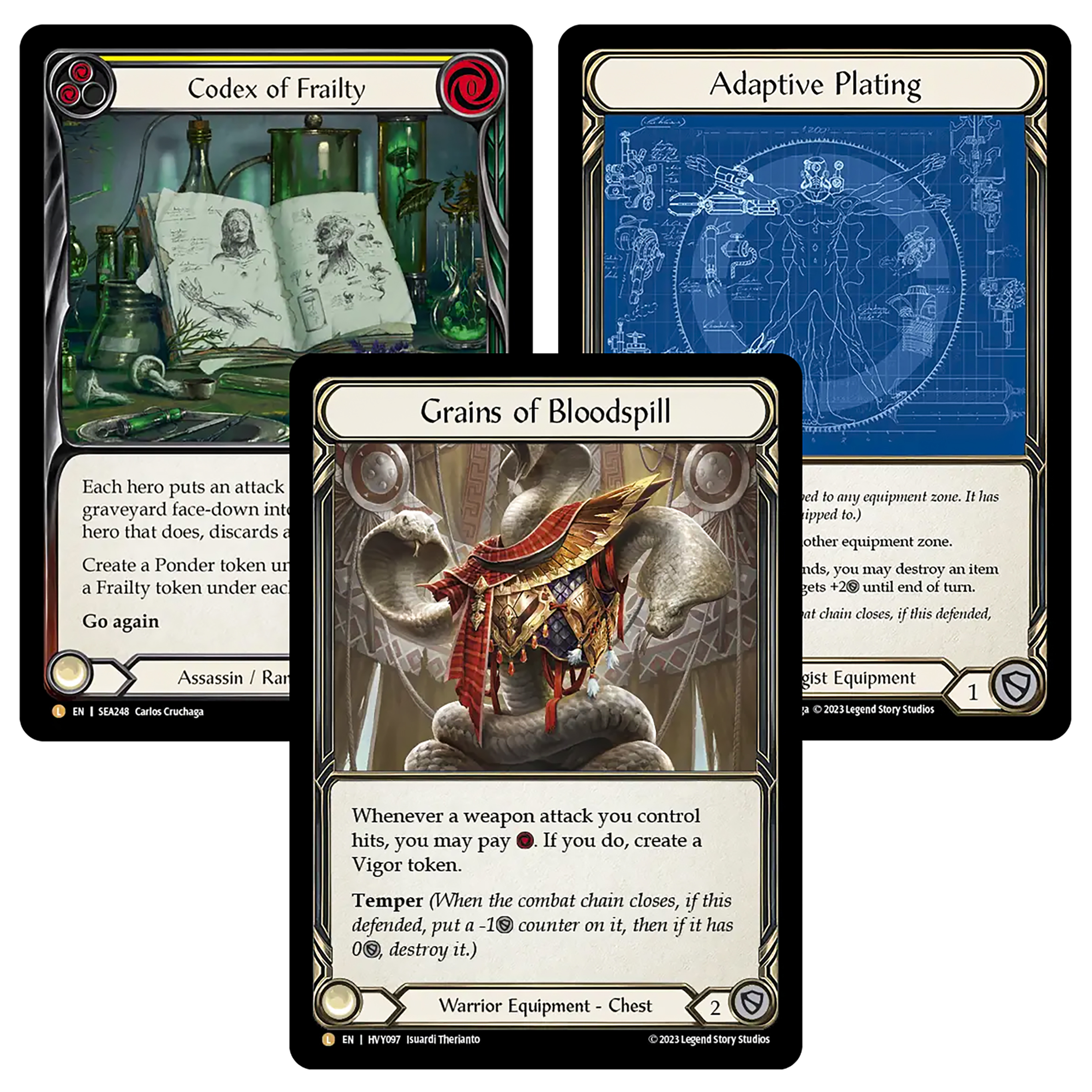 PROXY FAB Cards High Quality Regular Cards Grains of Bloodspill