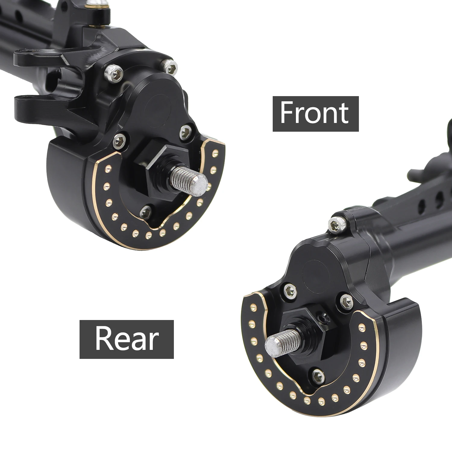 フロントおよびリアポータルアクスルブラスナックルカバーウェイト 1