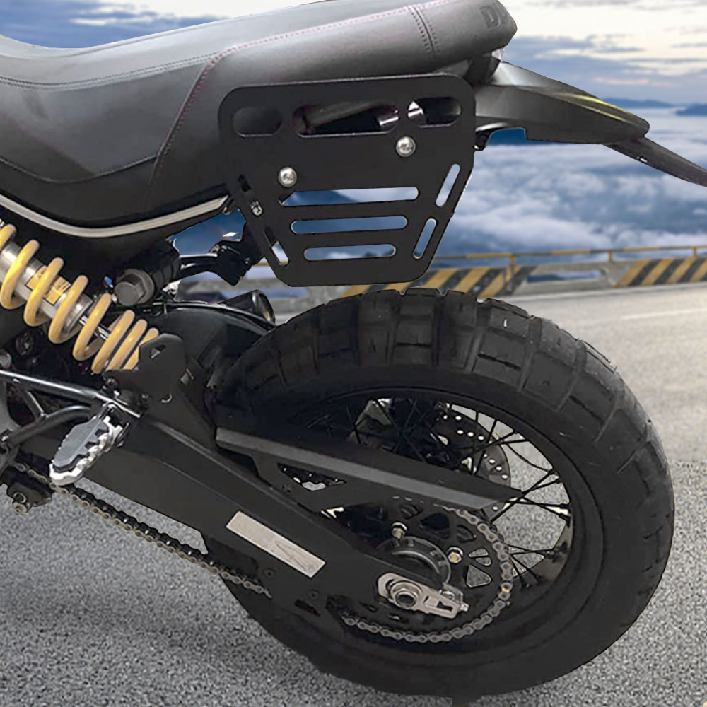 オートバイの荷物ラックサドルバッグ取付ブラケットサイドバッグ