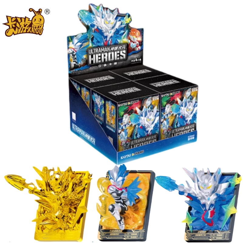 KAYOU Genuine Ultraman Card Set Up A Brand Figure GMR Card Game