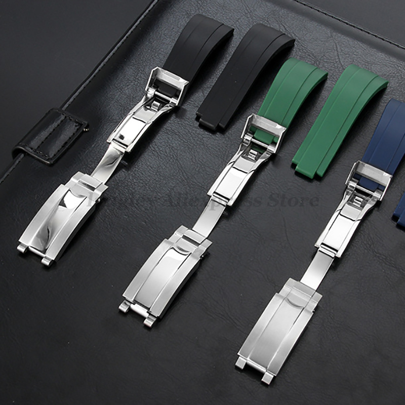 ロレックス,磨かれたマット仕上げのステンレス鋼の時計バックル