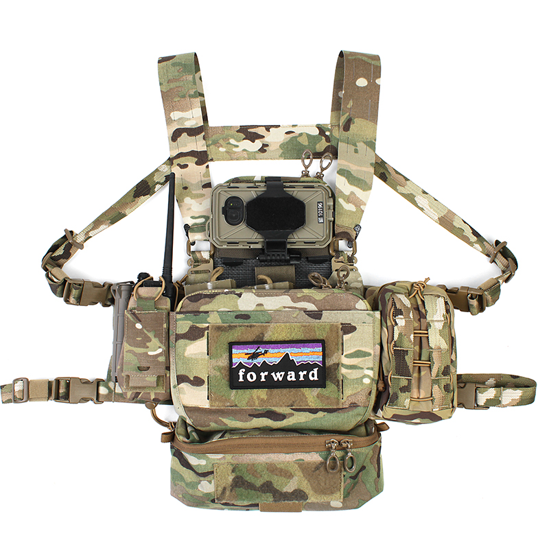 PEW TACTICAL FERRO STYLE Chesty ATAK Panel AIRSOFT Front MOLLE