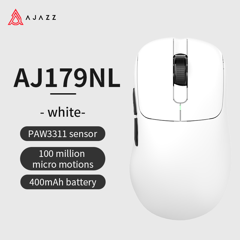 AJAZZ AJ179 PRO PAW3395 Lightweight Wired Wireless Mouse with