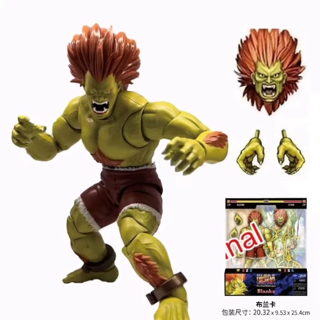 Jada Toysストリートファイターアクションフィギュア、4ウェーブ