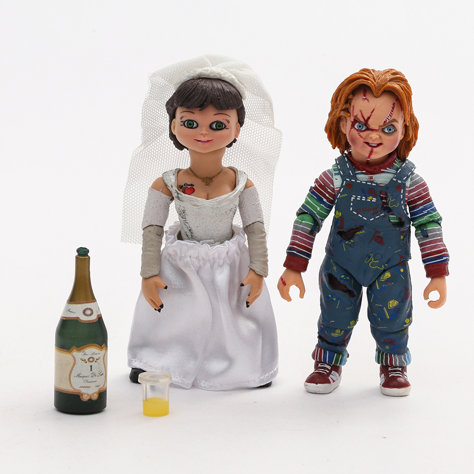 NECA アルティメット チャッキーとティファニーの花嫁 7インチ ホラー