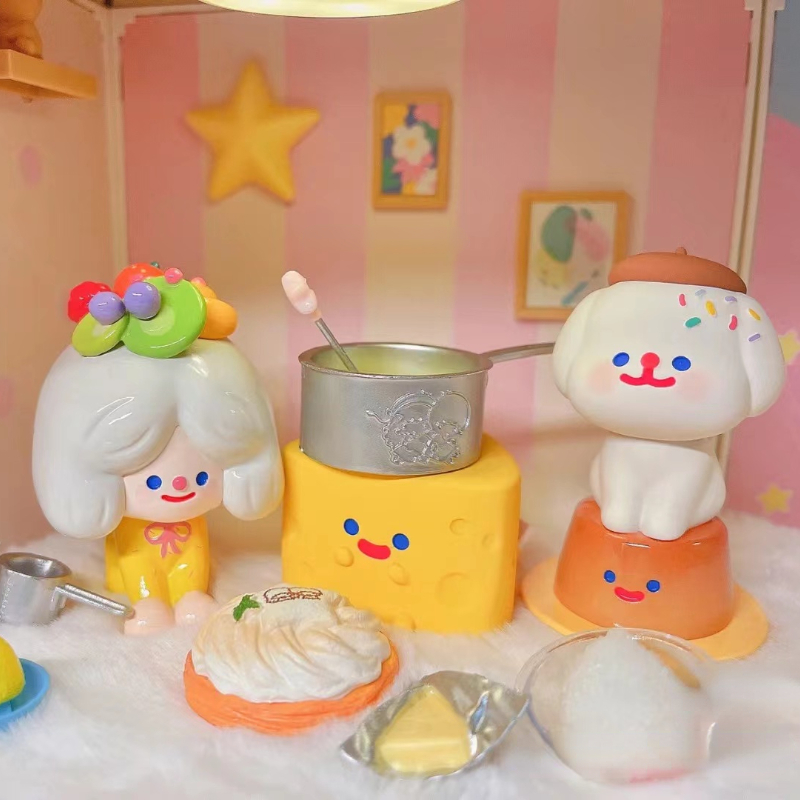 RICO HAPPY SWEET DAYS Blind Box Figurine Toys Afternoon Tea