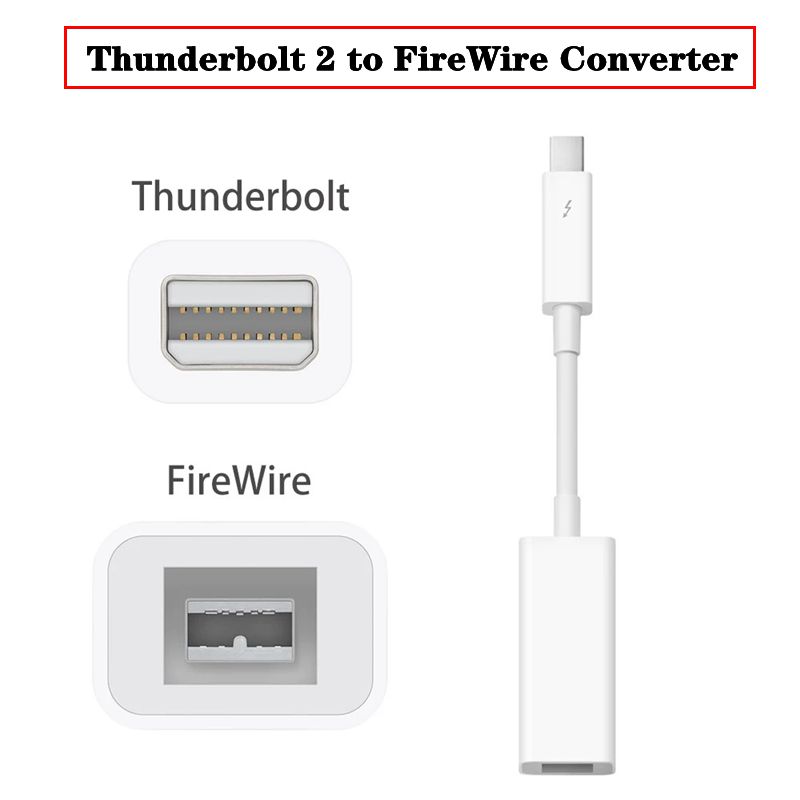Apple Thunderbolt to FireWire 800 Adapter Thunderbolt to Fire