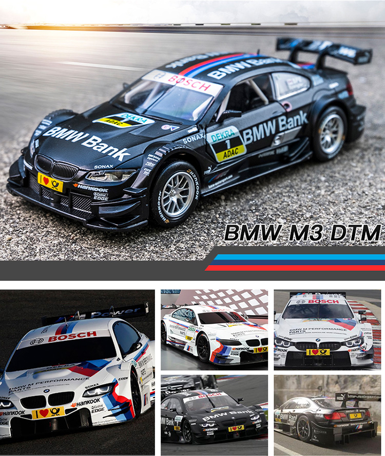 1:32 M3 DTM Racing Alloy Car Model Diecasts & Toy Metal Vehicles