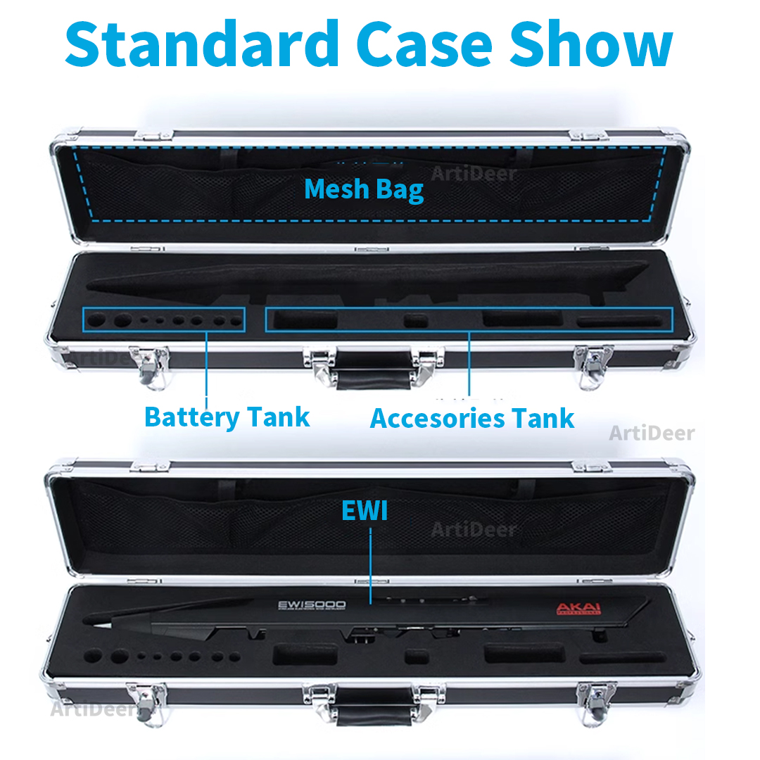 電子ハードケース,akai ewi 4000s 5000 slo,付属品,風,roland AE-10