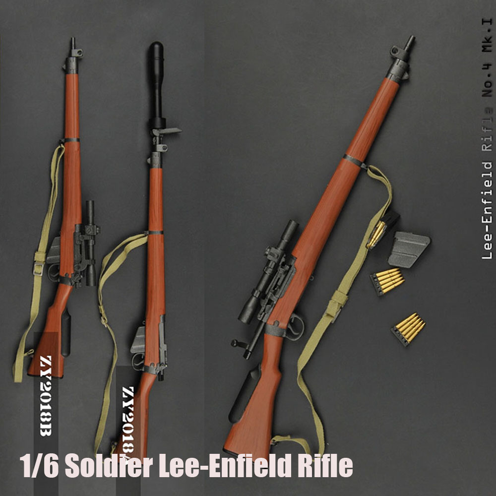 ZYTOYS ZY2018 NO4MKI 1/6 Scale Classic Lee-Enfield Rifle Military