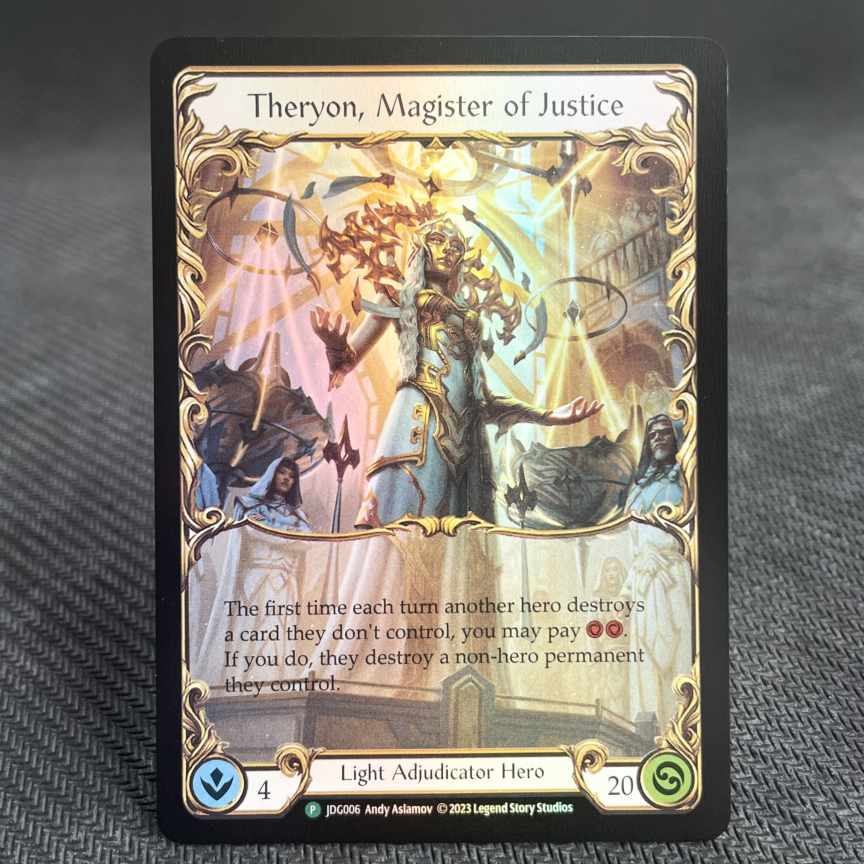 PROXY FOIL FAB Cards Dyadic Carapace Scowling Flesh Bag For