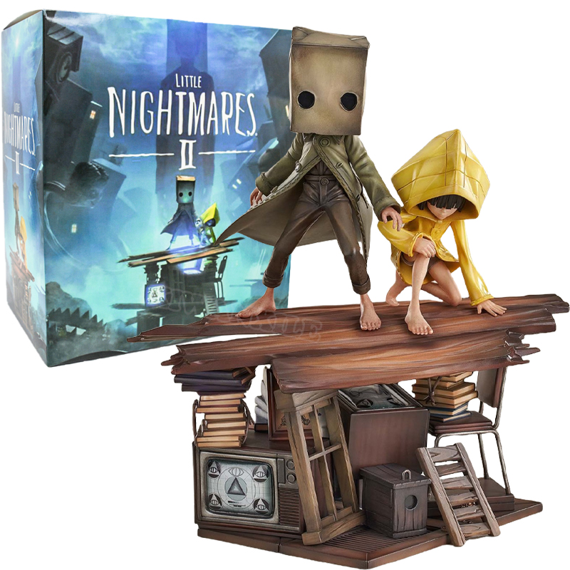 Little Nightmares II Anime Game Figure Six/Mono Together Action