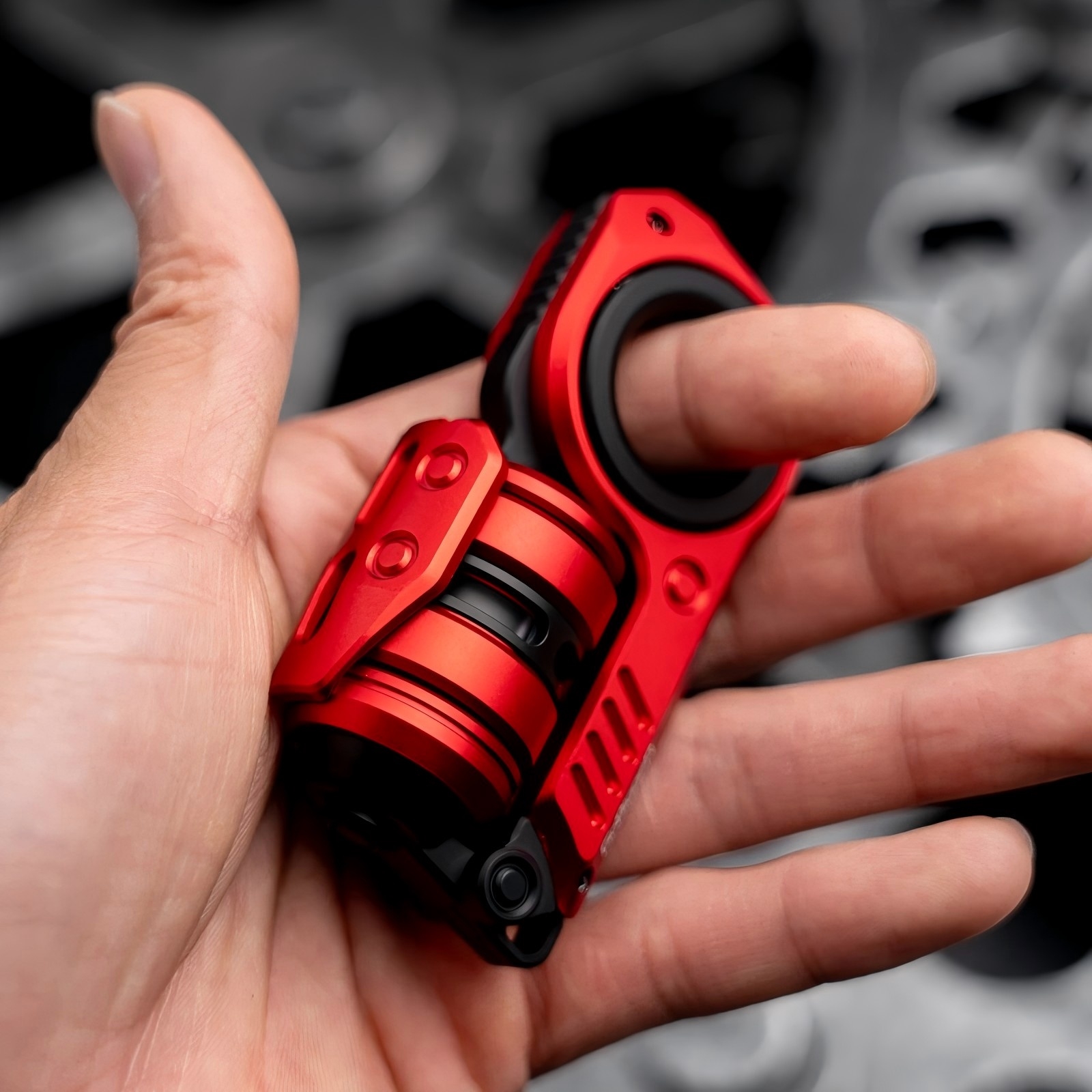 Sinian EDC GobiggeR ユースエディション オーロラ音叉 プッシュエッグ