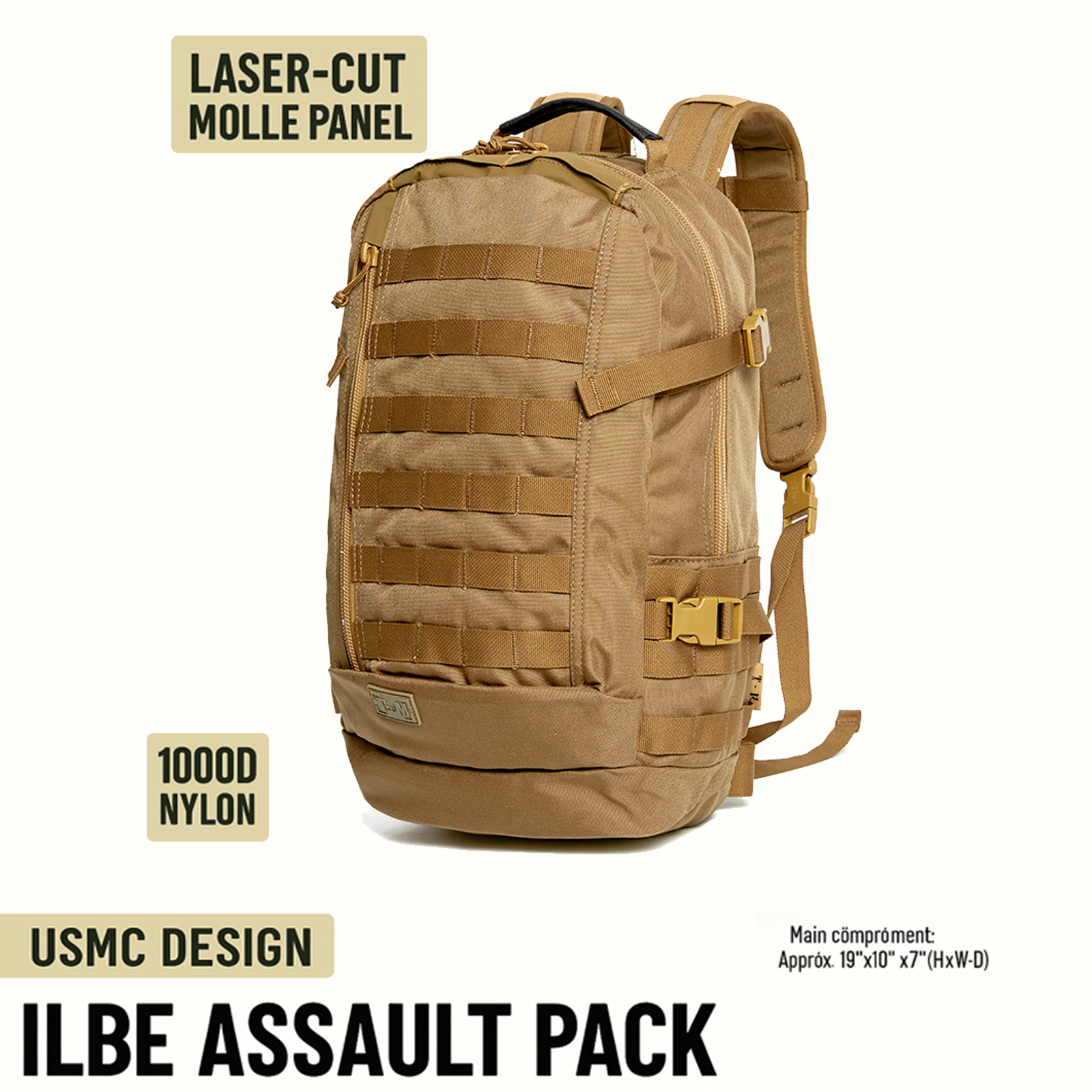 USMC ILBE Assault Pack – Original Military Tactical Backpack