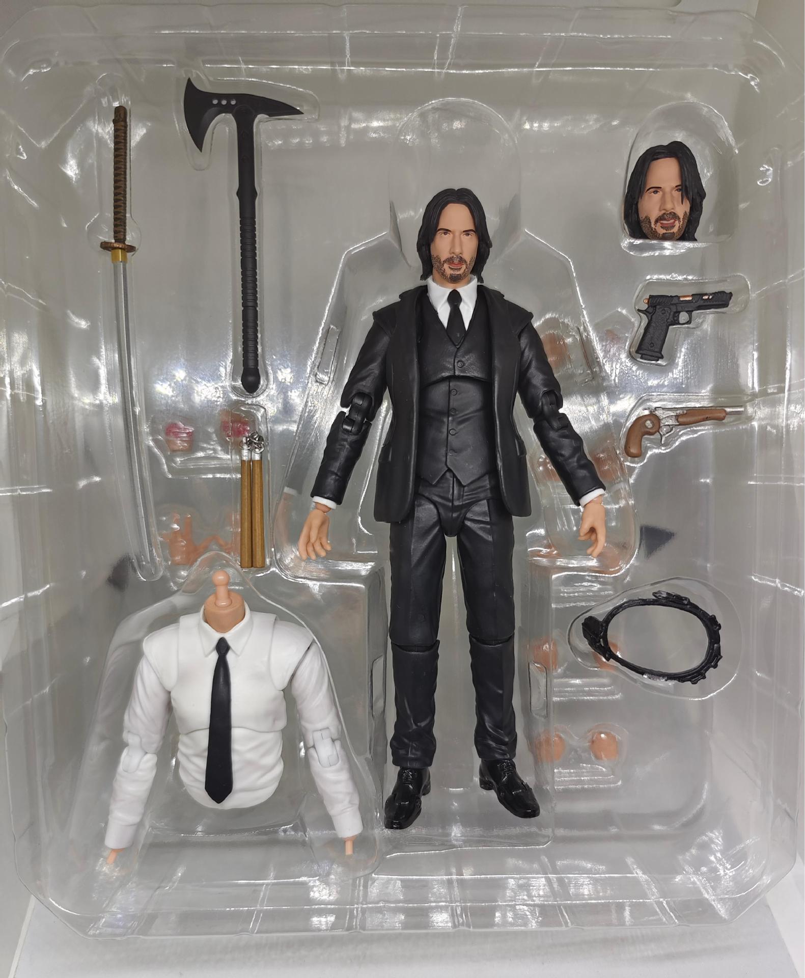John Wick Action Figure John Wick Chapter 4 Figure Mafex 212 Ko