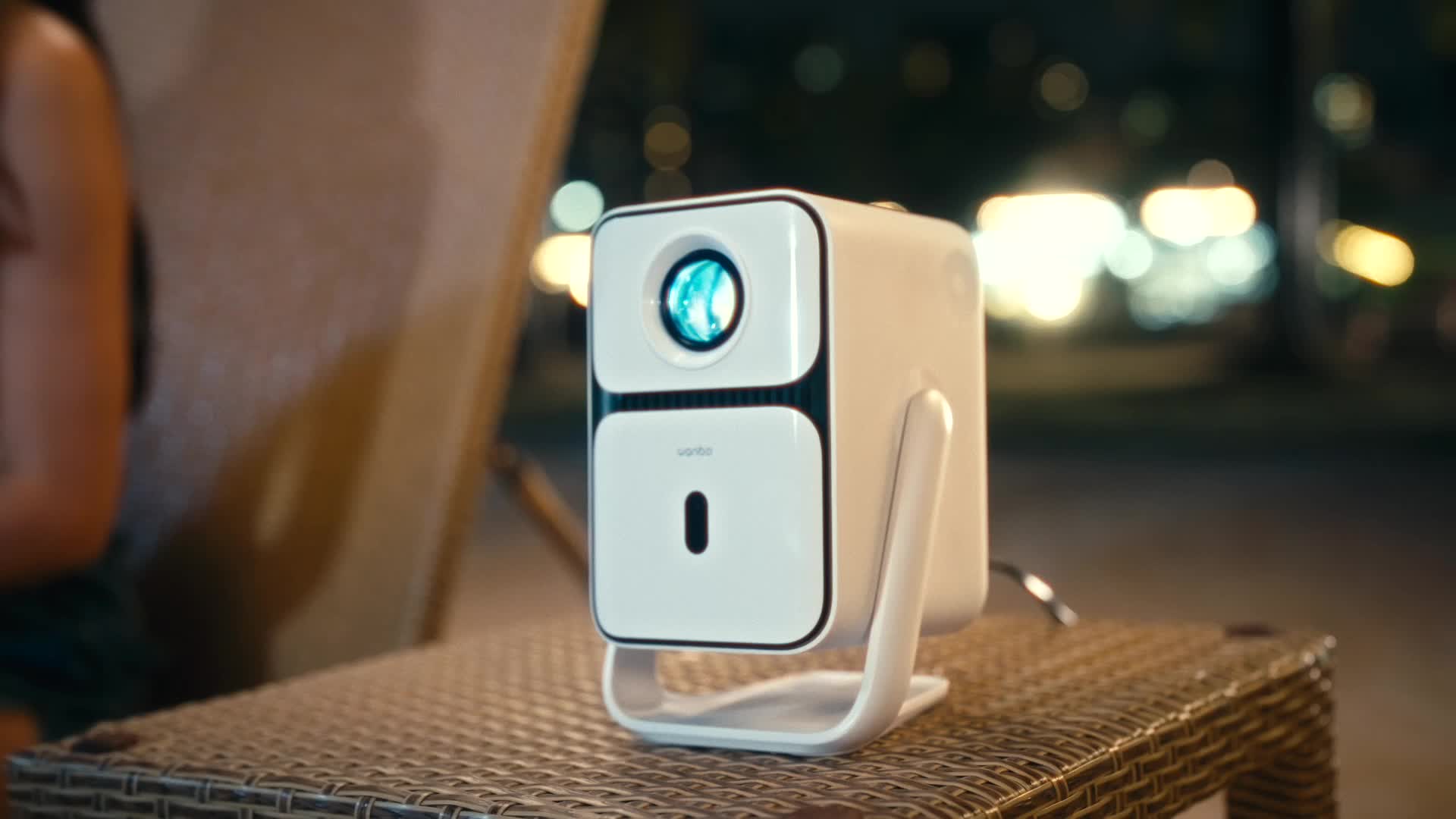 Wanbo T2 Ultra Android TV11.0 1080Pプロジェクター、4K対応、500ANSI