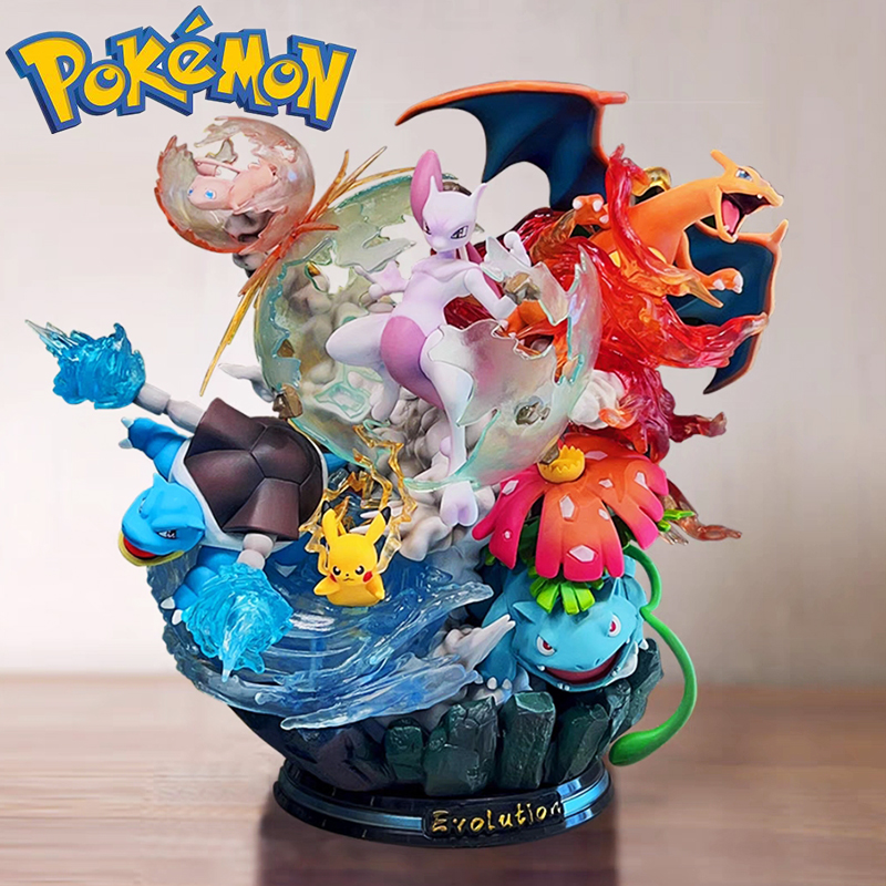 ラージサイズのポケモンアクションフィギュア,ラッシュケトルリスの