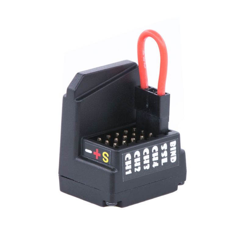 FUTABA T-FHSS 4CH テレメトリ互換受信機アンテナレス Dasmikro 2.4GHz