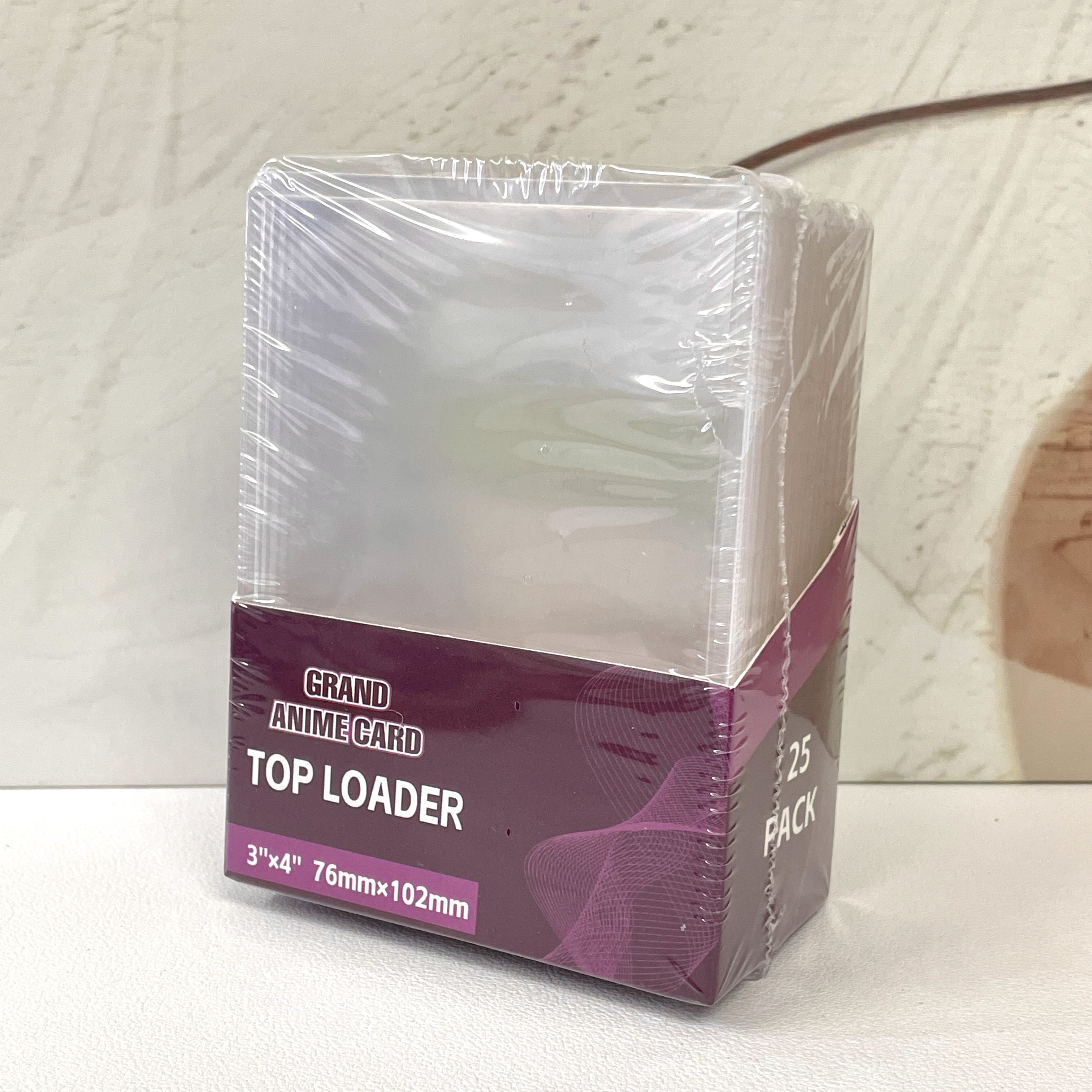 NARUTO-ナルト-漫画のカードスリーブ保護,トップローダー,透明