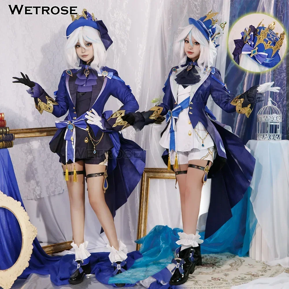 Wetrose] 原神 SSR フリーナ フォーカルス コスプレ 衣装 在庫あり