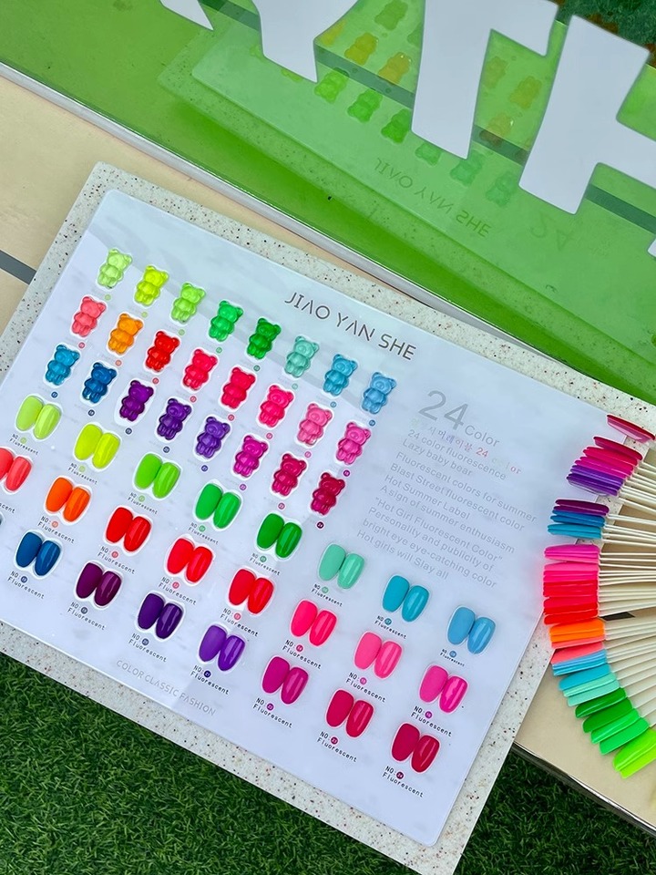 JIAO YAN SHE フラッシュ24色セット JIAO YAN SHE フラッシュ24色