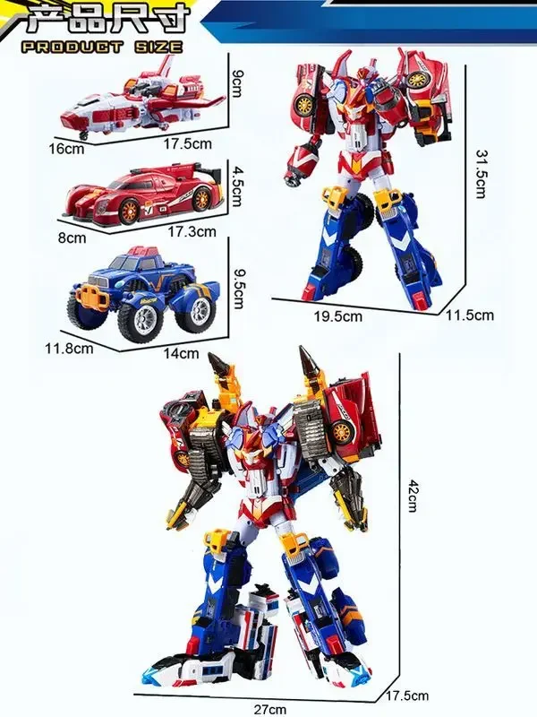 Tobot V ギャラクシー探偵マスター V 究極 6 IN 1 コンバイナー