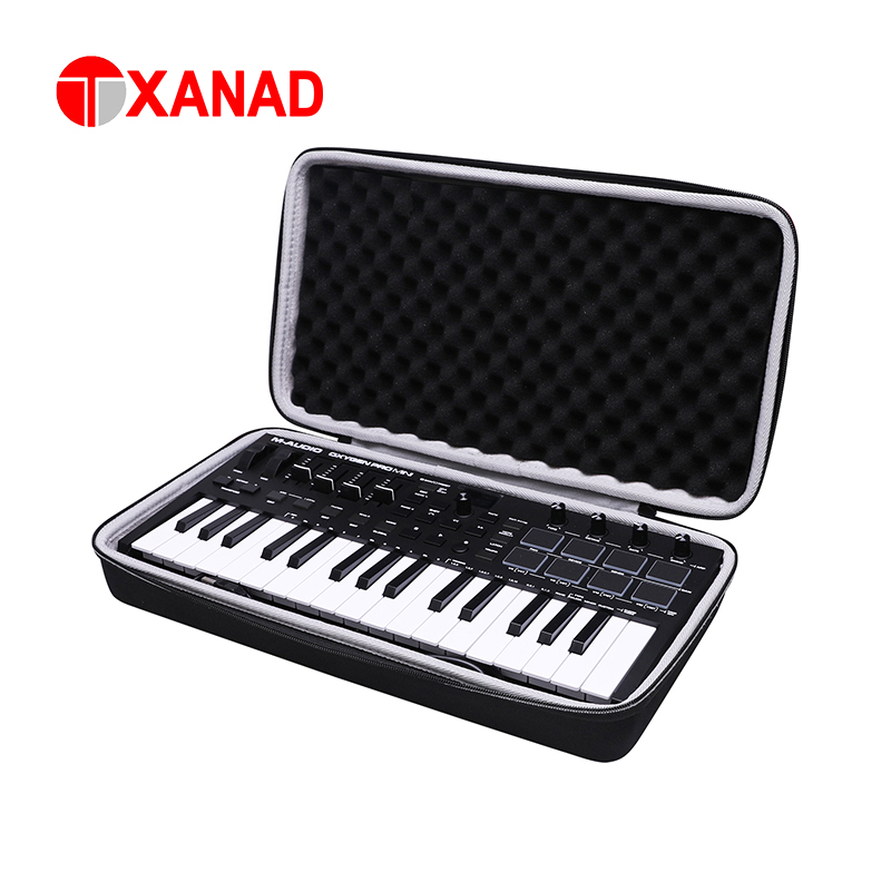 Xanad evaハードケースmオーディオ酸素プロミニ32キーusb midi