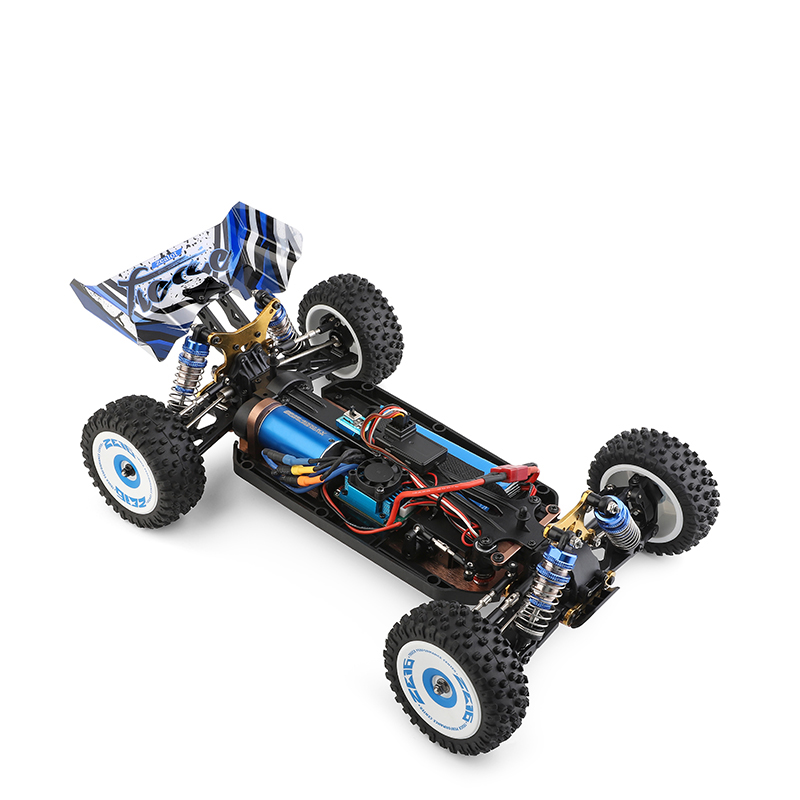 Wltoys 新しい 124017 -V8 1/12 2.4 グラムレーシング RC カー 4WD