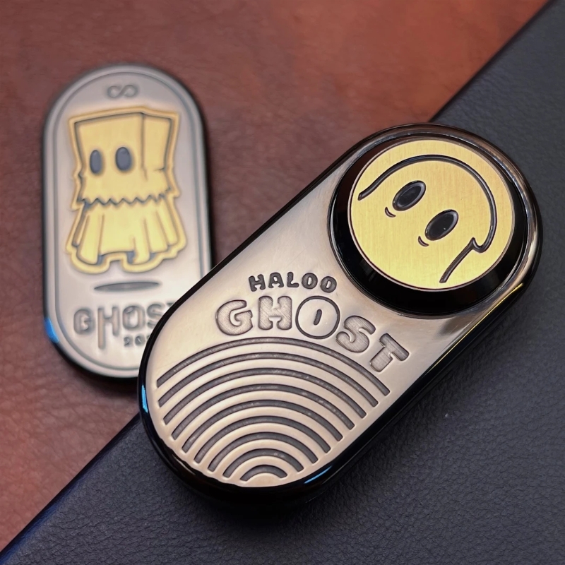 ゴースト音叉三層磁気プッシュカードスライダー EDC フィジェット