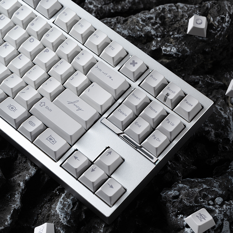 Pbtfans-ルーシーテーマキーキャップ、カスタムシンプルキーボード