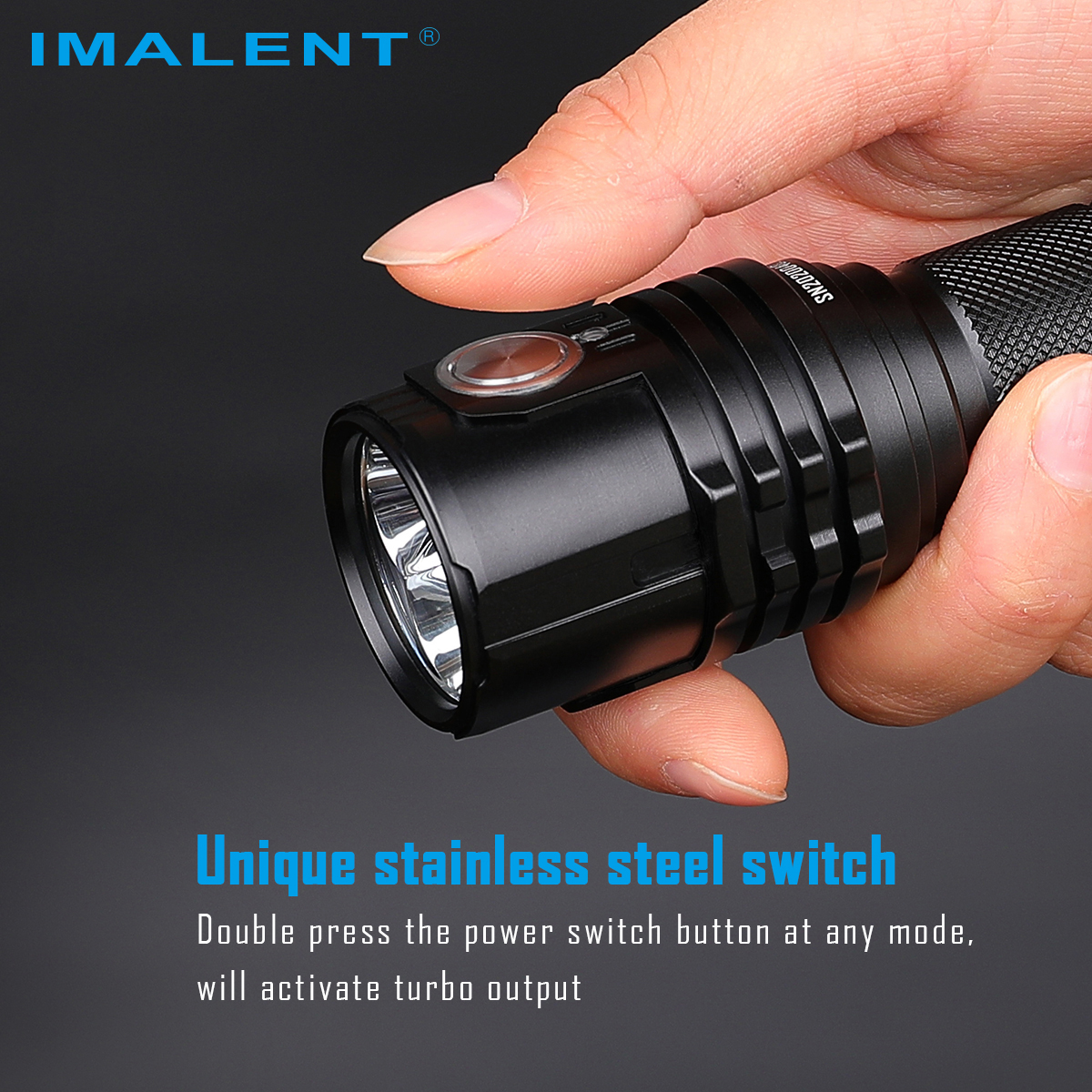 IMALENT MS03 EDCパワフル懐中電灯、13000ルーメンのCree XHP70.2 LED