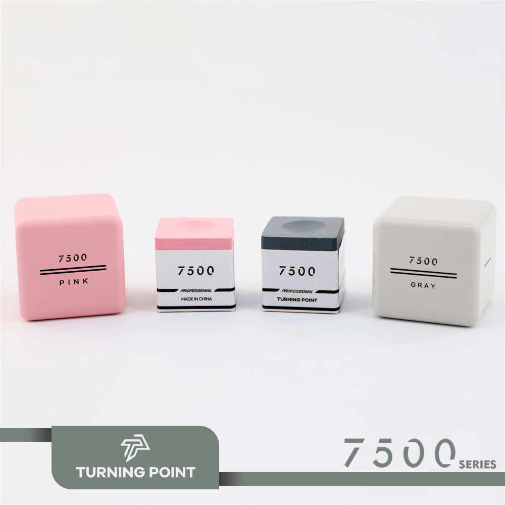 TP Turning Point 7500 Professional Billiard Snooker Chalk Gray