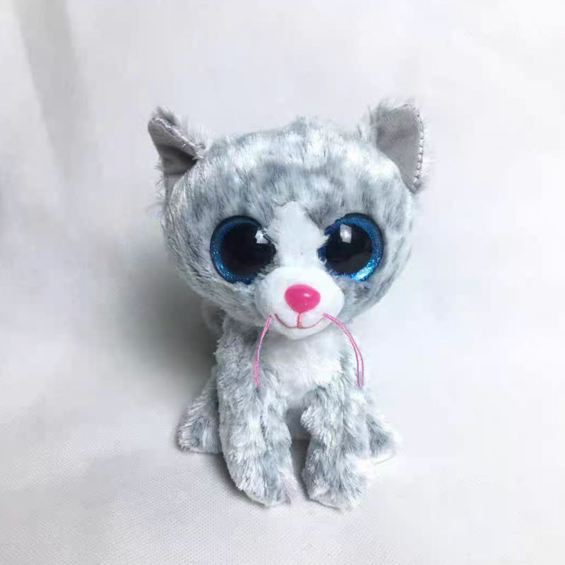 TY ビーニー大きな目ソフトぬいぐるみ魚シリーズ Dolinimo サメシャチ