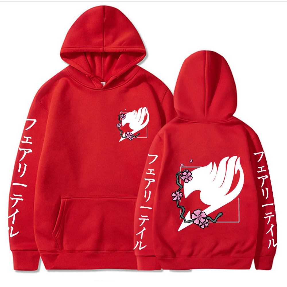 Anime Fairy Tail Clothes Men Women Manga Hoodies Casual Loose