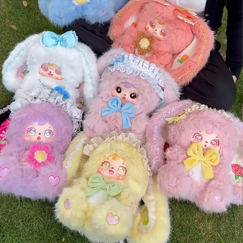 New Samuel Bunny Elf Series 680% Plush Blind Box Kawaii Bunny Big