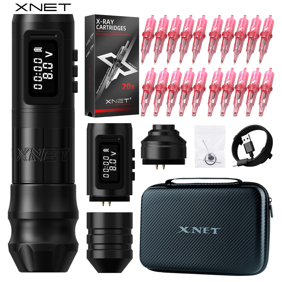 XNET Claws 2025 Wireless Tattoo Machine Rotary Pen with Powerful