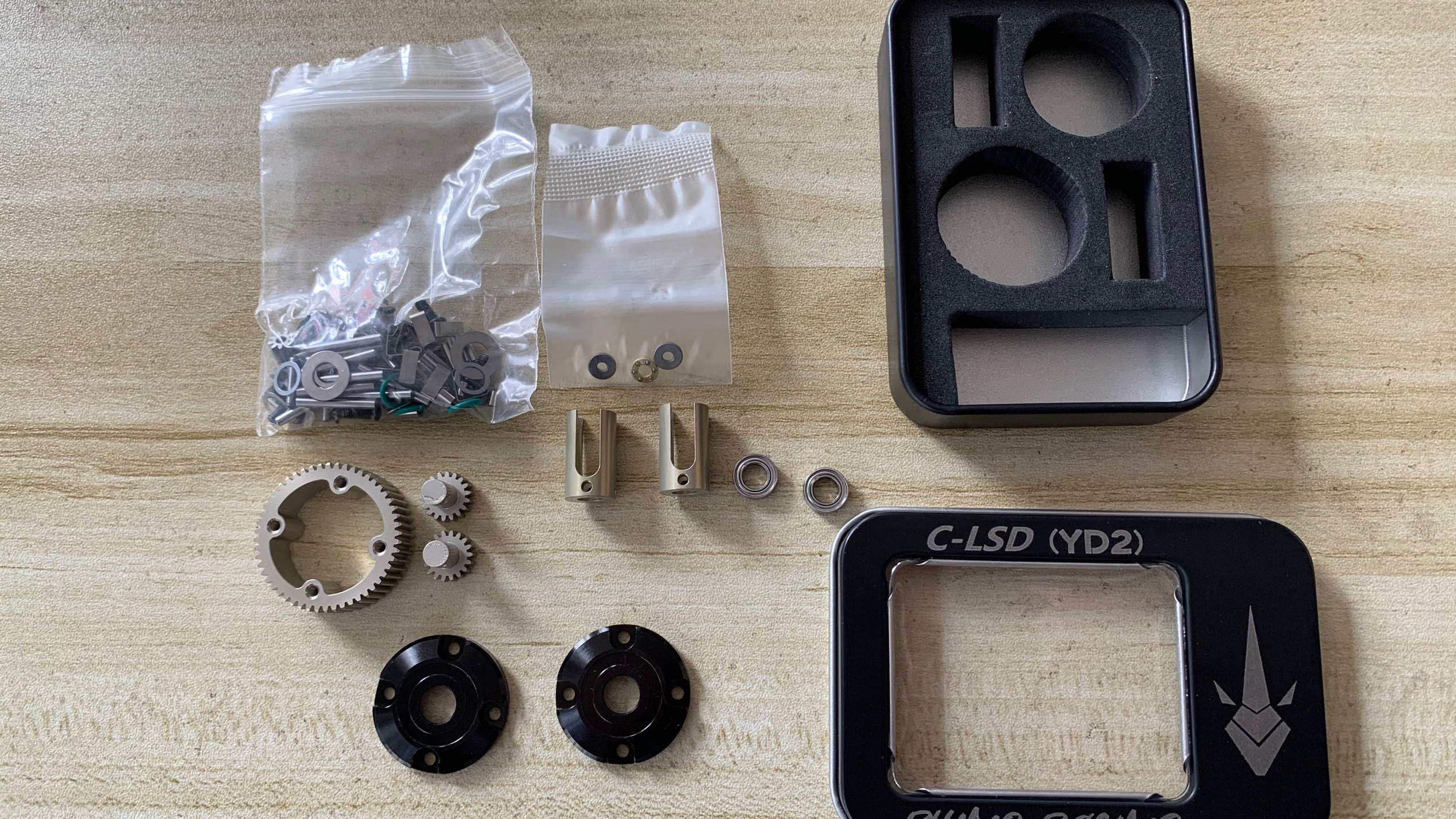 ライノレーシングC-LSD限定スリップ差動リアyokomo YD-2 mc1 diftカー